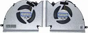 Gpu and Cpu cooling fan for MSI GP76 Leopard GE76 WE76 MS-17K3 17K2 17K1