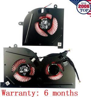 Gpu and Cpu cooling fan for MSI GS63 GS63VR GS73 GS73VR MS-16K2 BS5005HS-U2F1 U2L1