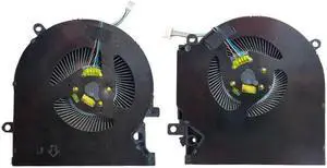 Gpu and Cpu cooling fan for HP OMEN 15-EK 15-EK0005LA 15-EK0013DX L98737-001 12V voltage