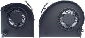 Gpu and Cpu cooling fan for Dell Alienware 17 R4 R5 P31E ALW17C 04RFW1