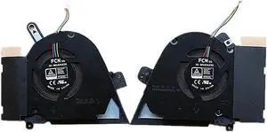 Gpu and Cpu cooling fan for ASUS TUF Dash F15 FX516 FX516P Air RTX3070 DC12V voltage