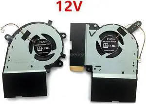 Gpu and Cpu cooling fan for ASUS ROG Strix G531G G531GT G531GT G731GW DC12V voltage