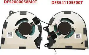Gpu and Cpu cooling fan for Lenovo yoga 730 730-15IKB 730-15 730-13IKB DC5V 0.5A
