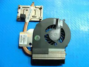 Cpu cooling fan for HP Notebook 2000-340CA 15.6 inches with Heatsink 647316-001