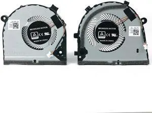 Gpu and Cpu cooling fan for Dell G3 3579 3779 G5 5587 FKB6 FKB7 DC28000KVF0 0TJHF2