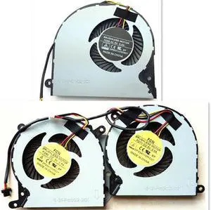 Gpu and Cpu cooling fan for Clevo P650SE P650SA P651SE P651SG FG5B FG80 6-31-P6502