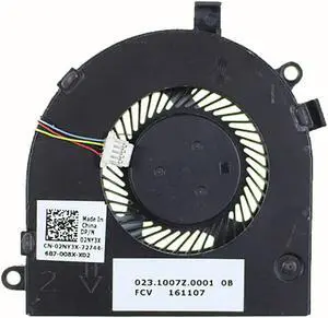 Cpu cooling fan for Dell LATITUDE 3380 2NY3X CN-02NY3X 023.1007Z.0001