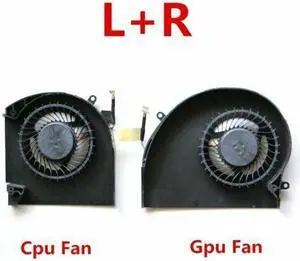 Gpu and Cpu cooling fan for Dell Alienware 17 R4 17 R5 P31E LR DC5V