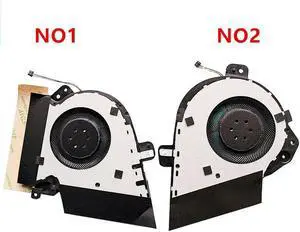 Gpu and Cpu cooling fan for Asus Zephyrus ROG G15 GA502 GA502IU DC5V radiator