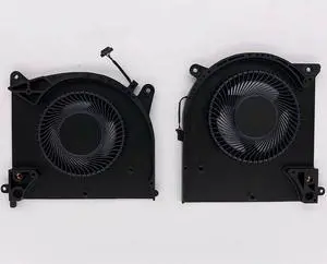 Gpu and Cpu cooling fan for Dell Alienware M15 R2 N18E DC12V voltage 1A FLHU