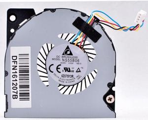Cpu cooling fan for NS55B06 DC05V 0.53A -16E15 DFN161022B 55mm 4 wire