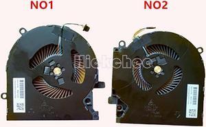 Gpu and Cpu cooling fan for HP OMEN 15-EK TPN-Q236 ND8CC02-19J22 ND8CC02-19J23