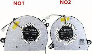 Gpu and Cpu cooling fan for Lenovo Yoga 710-14ISK 710-14IKB radiator