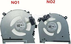 Gpu and Cpu cooling fan for HP 15-DH TPN-C143 L64445-001 DC12V voltage radiator