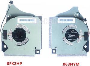 Gpu and Cpu cooling fan for Dell INSPIRON P82F G5-5590 063NYM 0FK2HP