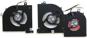 Gpu and Cpu cooling fan for VGA MSI GS65 GS65V R P65 MS-16Q2 MS-16Q1