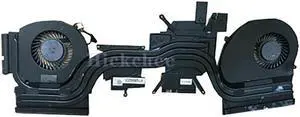 Gpu and Cpu cooling fan for heatsink DELL Alienware 17 R4 KN13V 0KN13V 85W