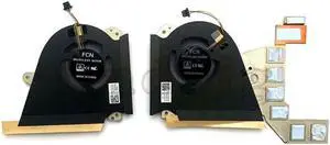 Gpu and Cpu cooling fan for Asus ROG Zephyrus GX531 GX531GM GX531GS DC12V voltage 1A