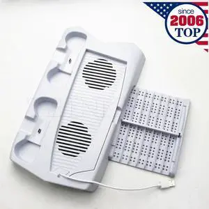 Cpu cooling fan for Charging Dock Station Game Rack Vertical Stand With Sony PS5