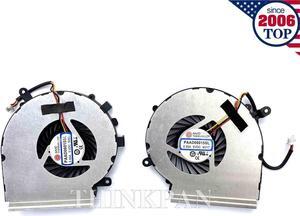Gpu and Cpu cooling fan for MSI GE62 GL62 GE72 GL72 GP62 GP72 Pair s 3Pin
