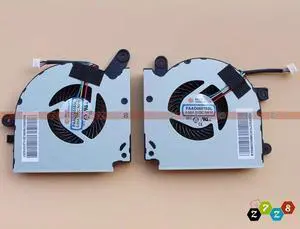 Gpu and Cpu cooling fan for Fo MSI GF75 Thin 8RC 8RD GF75 9SC 9SD MS-17F1 MS-17F3