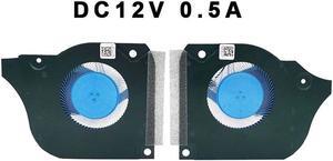 Cpu cooling fan for Dell G7 17 7790 NS8CC09-18G30 DC12V 0.5A 0F7N58 F7N58