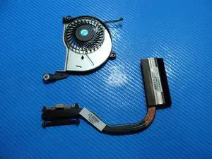 Cpu cooling fan for HP 15-f305dx 15.6 inches with Heatsink 736278-001 739538-001