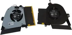 Gpu and Cpu cooling fan for Asus ROG Zephyrus M GU502 GU502DU GU502GV GU502GW