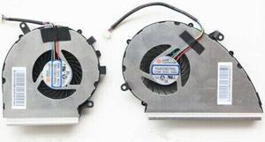 Gpu and Cpu cooling fan for MSI GE72VR GP72VR GL72VR MS-179B 4-PIN PAAD06015SL