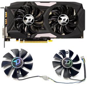 Replacement Cooling Fan For Gigabyte Graphics Cards - GTX 1060, 1050ti, 1070, RX 570/580 4-Pin Fan