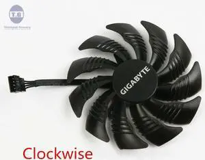Cooling fan  for Graphics Card  P106 GTX1060 1050ti 1070 RX570 580 4PIN