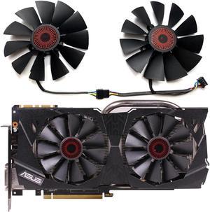 Cooling fan  for Asus GTX970 980 980Ti 780 780Ti R9 285 Graphics Card Spare