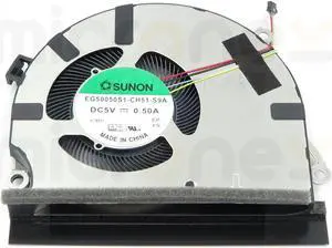 Cpu cooling fan for Asus ExpertBook B1 B1500CEAE B1500CEPE 5V