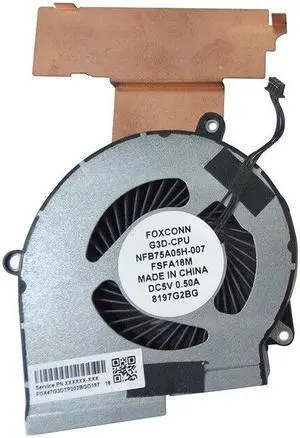 Cpu cooling fan for HP OMEN 4 Pro PC 15-DC L30204-