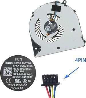 Cpu cooling fan for HP 248 G1 340 G1 G2 345 G1
