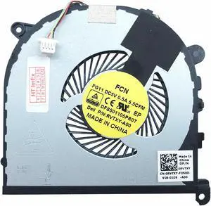 Cpu cooling fan for Dell Precision 15 5510 XPS 15