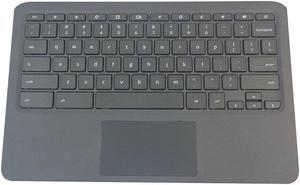 replacement keyboard for HP Chromebook 11 G7 EE Palmrest  including  Touchpad L52573-001