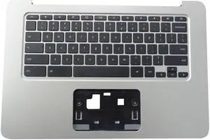 replacement keyboard for HP Chromebook 14 G4 Silver Palmrest including   834913-001