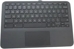 replacement keyboard for HP Chromebook 11A G8 EE with Palmrest   including  Touchpad L92832-001