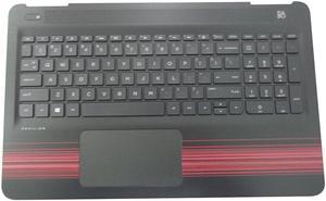 replacement keyboard for HP Pavilion 15-AU 15-AW Palmrest Backlit  including  Touchpad 856041-001