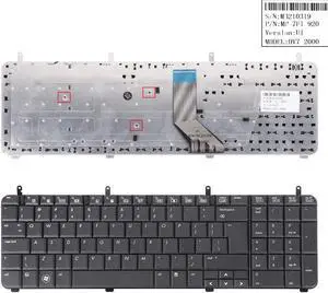 replacement keyboard for HP  DV7-2000 DV7-3000 BLACK(Big Enter US)(MP-07F16UI-9201MB AEUT3N0026)