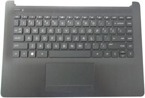 replacement keyboard for HP 14-CK 14-CM Smoke Gray color with Palmrest   including  Touchpad L23491-001