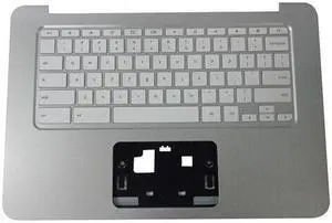 replacement keyboard for HP Chromebook 14-X Silver Palmrest including   787735-001
