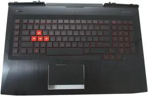 replacement keyboard for HP OMEN 17-AN 17T-AN with Palmrest  Backlit  including  Touchpad 230W ODD 931689-001