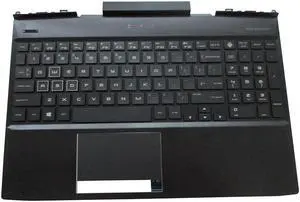 replacement keyboard for HP Omen 15-DC 15T-DC with Palmrest  Backlit  including  Touchpad L30195-001