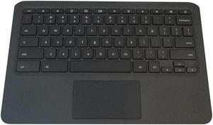 replacement keyboard for HP Chromebook 11A-NB with Palmrest   including  Touchpad L99855-001