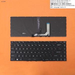 replacement keyboard for MSI GS65 GS65 Stealth GS65VR MS-16Q2  (Backlit Without FRAME) WIN8 US