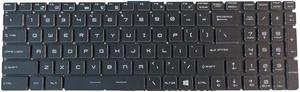 replacement keyboard for MSI Steel GE62 GE72 GS60 GS70 GS72 GT72 Colorful Backlit  6RF-009US
