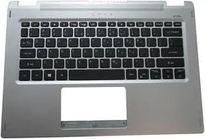 replacement keyboard for Acer Spin SP314-21 Upper Case with Palmrest  Non-Backlit  6B.A4EN1.009