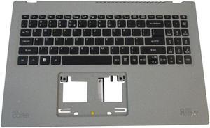 replacement keyboard for Acer Aspire Vero Green AV15-51 Gray color with Palmrest  Backlit  6B.AY2.001
